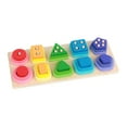 thumbnail image 4 of MERIGLARE Jouets de Tri et d'Empilage Trieur de Formes Casse-Têtes pour Enfants Cadeau de Fête Style B, 4 of 9