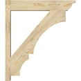 thumbnail image 3 of Ekena Millwork 6"W x 28"D x 32"H Balboa Rough Sawn Traditional Outlooker, Douglas Fir, 3 of 4