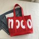 thumbnail image 4 of Bolso de mano con diseño de letras a la moda bolso de hombro de gran capacidad bolso de compras para mujer, 4 of 7