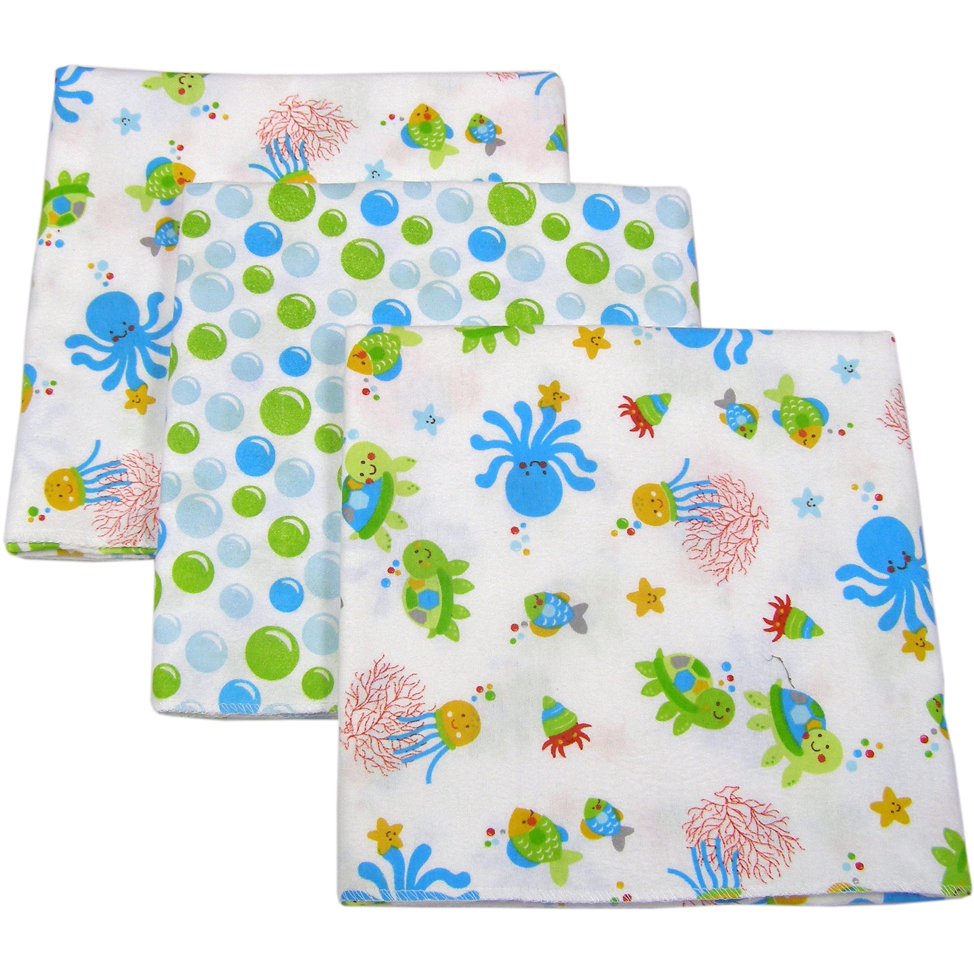 Ocean Dreams 3pk Flannel Com