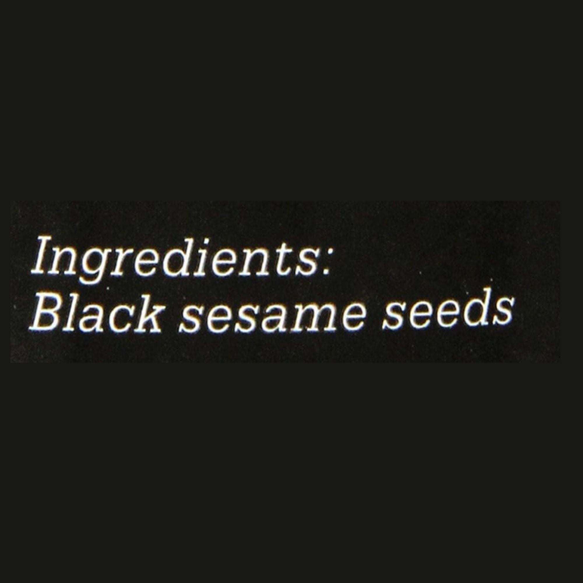 Sushi Chef, Black Sesame Seeds (Whole), 3.75 oz (107g), Pantry Staple