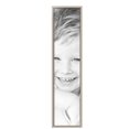 thumbnail image 2 of ArtToFrames 10" x 43" Silver Square with Beads Picture Frame, 10x43 inch Silver Wood Poster Frame (WOM-5286),  Pack, 2 of 8
