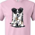 thumbnail image 4 of Inktastic Tri-color Border Collie T-Shirt, 4 of 5