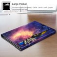 thumbnail image 6 of Multiple Angle Case for Samsung Galaxy Tab S6 10.5" 2019 (Model SM-T860/T865/T867), [Supports S Pen Wireless Charging] Portfolio Business Cover with Pocket Auto Sleep/Wake, 6 of 7