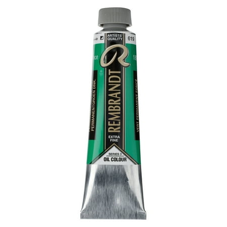UPC: 8712079059330 | Rembrandt Artists Oil Color 40ml Permanent Green Deep