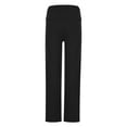 thumbnail image 3 of Fanxing Flare Leggings for Women Buttery Soft Yoga Pants High Waisted Tummy Control Stretch Skinny Bottom Black 2XL, 3 of 8