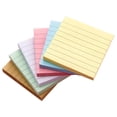 thumbnail image 1 of 6 blocs de notas de colores, pegatinas desprendibles, blocs de notas autoadhesivos, blocs de notas para escribir., 1 of 4