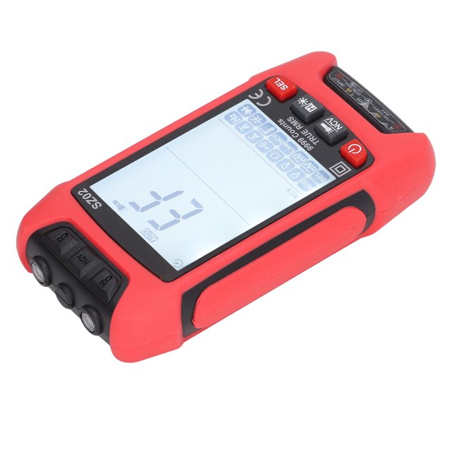 Diode Multimeter, High Strength Precise Measurement Compact Digital Capacitance Meter NCV Function LCD Screen for Repair