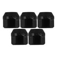 thumbnail image 1 of unbranded 5Ud Cubiertas Protectoras Para Tuercas De Carro En Metal Negro Con Instalación Rápida, 1 of 8