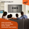 thumbnail image 5 of ELG FIX400 Fixed TV Wall Mount Bracket for 32–77 in TVs, Slim Low-Profile Steel, VESA 400x400, Supports up to 110 lb, 5 of 8
