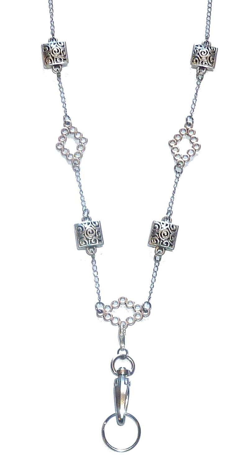Women's Super Strong Hidden Hollow Beads Message Charm Fashion Lanyard Necklace 