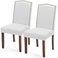 thumbnail image 1 of Juego de 2 sillas de Comedor, sillas Modernas de Mesa de Cocina con Patas de Madera y Asiento Acolchado para Comedor, Cocina, Sala de Estar, Restaurante, 1 of 2