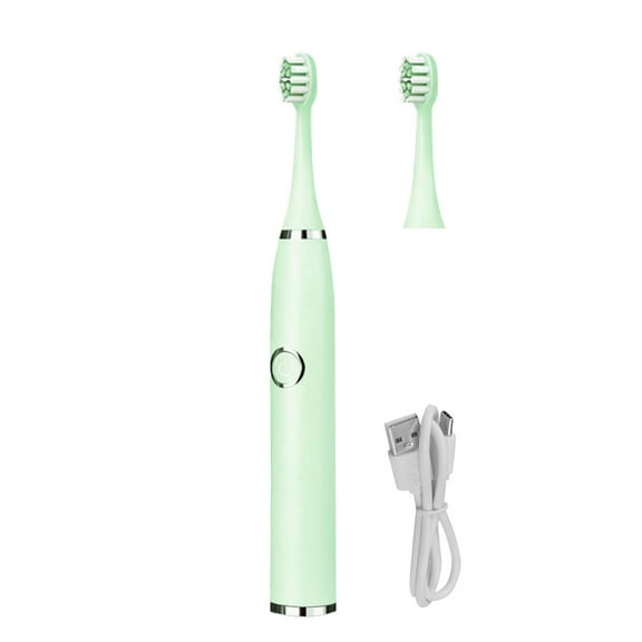 Bewildely Cepillo de 28000-37000 Cepillo de eléctrico IPX7 Cepillo de de viaje a prueba de agua, verde, 5 modos, carga, 2 Type2 NO2 Bewildely HA005425-11B