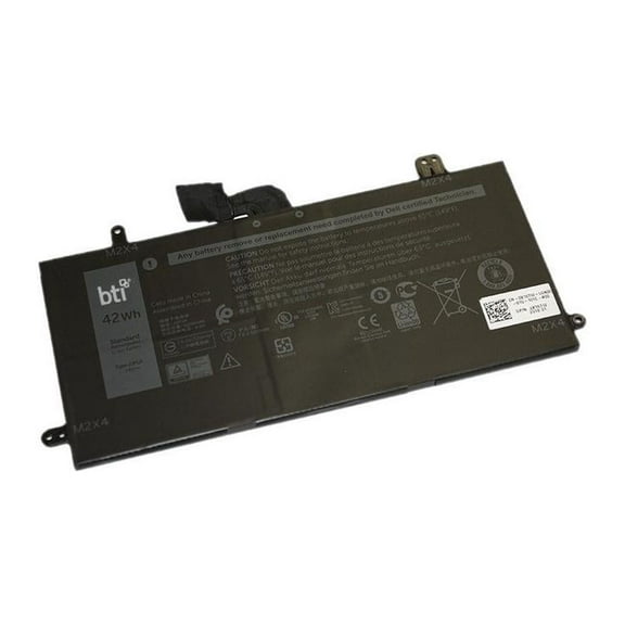 BTI 4-Cell 7.6V Replacement Li-Ion Battery for Select Dell J0PGR-BTI