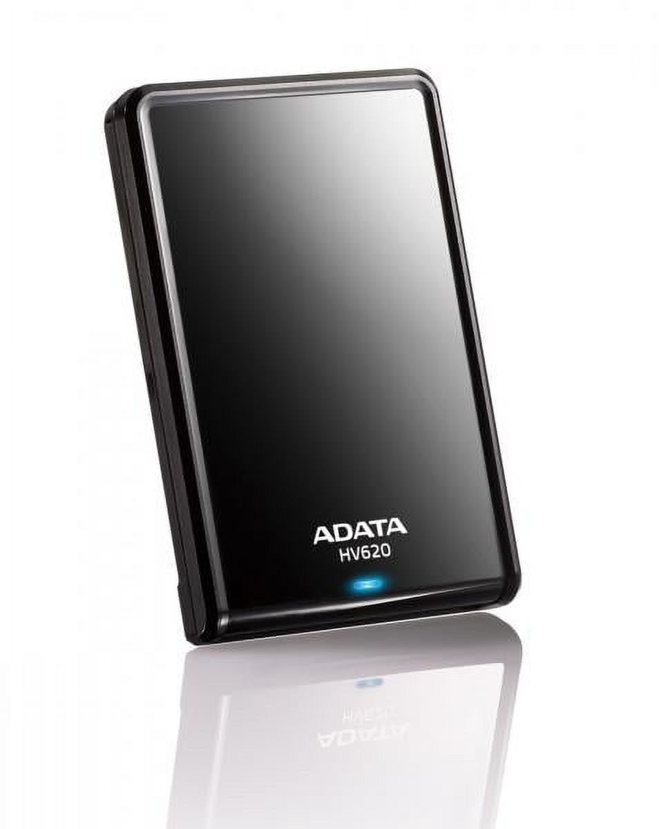 1TB AData DashDrive HV620 USB3.0 Black Portable Hard Drive - image 2 of 2