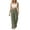 1-Army Green8, variant on Womens Drawstring Waist Linen Pants Split Hem Casual Wide Leg Summer Trousers,White