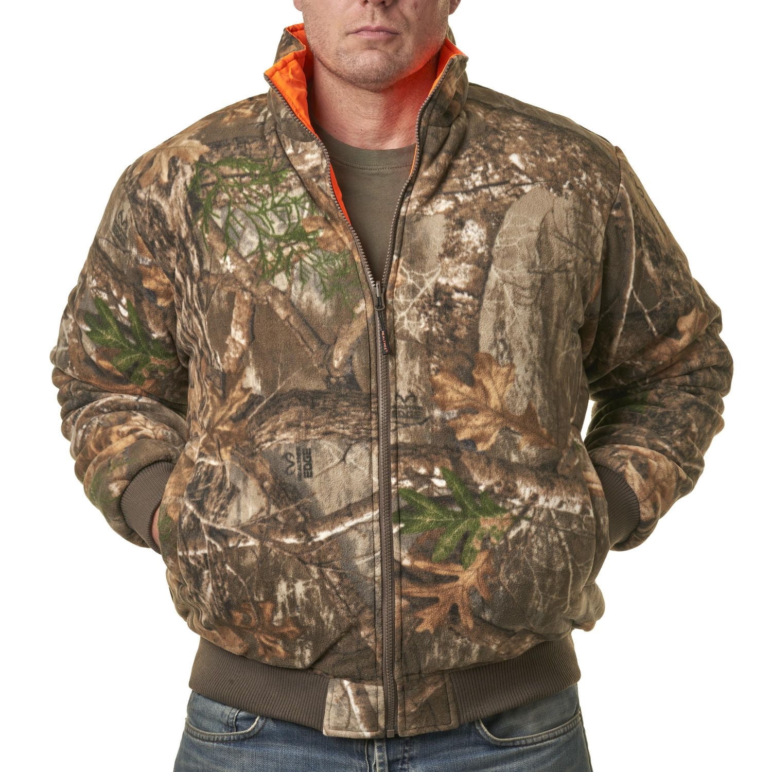 Realtree Blaze Orange Men's 4-in-1 System Parka