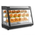 thumbnail image 5 of 3 Tiers 35" Commercial Food Pizza Hamburger Warm Display Case Showcase Electric, 5 of 9