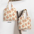 thumbnail image 3 of Xecao's Hand Drawn Snake Canvas Tote Bag is a versatile choice for women, serving as a stylish beach bag, shopping bag,and reusable grocery bag., 3 of 5