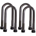 thumbnail image 1 of Axle U-BOLTS 2-3/8 inch x 6-1/2 inch - SET OF FOUR (4) for 4-3/8 inch axle tube (4X4 OFF-ROAD VEHICLES), 1 of 1