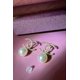 thumbnail image 3 of Fashion Earrings Jewelry Pearl Detailed Cc Earrings, 3 of 4