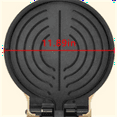 thumbnail image 2 of 11.8'' 1500W Electric Smokeless Indoor Grill with Adjustable Temp, Quesadilla Maker Nonstick Pan for Breakfast, Lunch, Dinner, 2 of 5