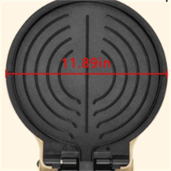 11.8'' 1500W Electric Smokeless Indoor Grill with Adjustable Temp, Quesadilla Maker Nonstick Pan for Breakfast, Lunch, Dinner