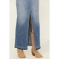 thumbnail image 2 of Shyanne Women's Medina Medium Wash Mid Rise Maxi Denim Skirt - SWFA24S85-MDW 31, 2 of 4