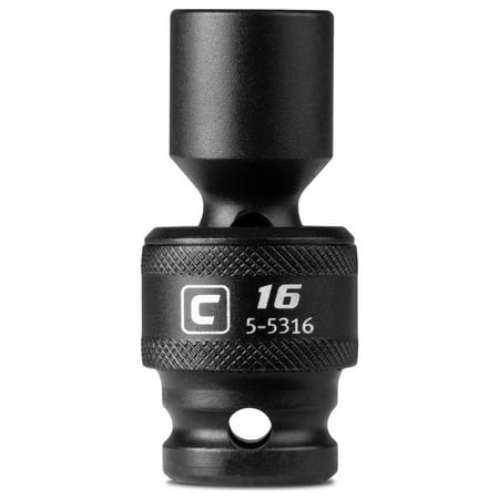 UPC: 0886352553162 | Capri Tools 16 mm Universal Impact Socket  1/2-Inch Drive  6-Point  Metric
