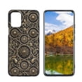 thumbnail image 1 of Ornamental-vintage-metallic-0-3 Phone Case, Degined for LG Q52 Case Men Women, Flexible Silicone Shockproof Case for LG Q52, 1 of 1