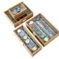 thumbnail image 4 of 3/6/10/12 Slots Wrist Watch Box Watch Holder Storage Case Organizer wooden Watch Display Box Fashionable Watch Storage Case (6 Slot), 4 of 7