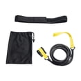 thumbnail image 1 of Cinturón de resistencia de natación Tether Tether Resistance Band Banness Equipo de equipo Profesional Corturón de entrenamiento de natación fuerte Pequeño tirón 6m amarillo, 1 of 8