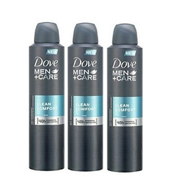 Dove Men+ Care Clean Comfort AntiPerpirant Deodorant Spray 150ml (Pack
