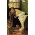 thumbnail image 2 of Ranson, Paul 12x18 Gold Ornate Wood Framed with Double Matting Museum Art Print Titled - La Garde Malade, 2 of 4