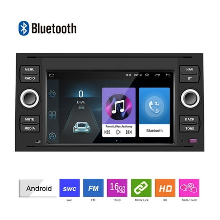 android 8.1 Car Radio Multimedia Player For Transit Fiesta Focus Galaxy Mondeo Fusion Kuga C-Max S-Max Connect,with 12LED Backup (Best Android Backup Program)