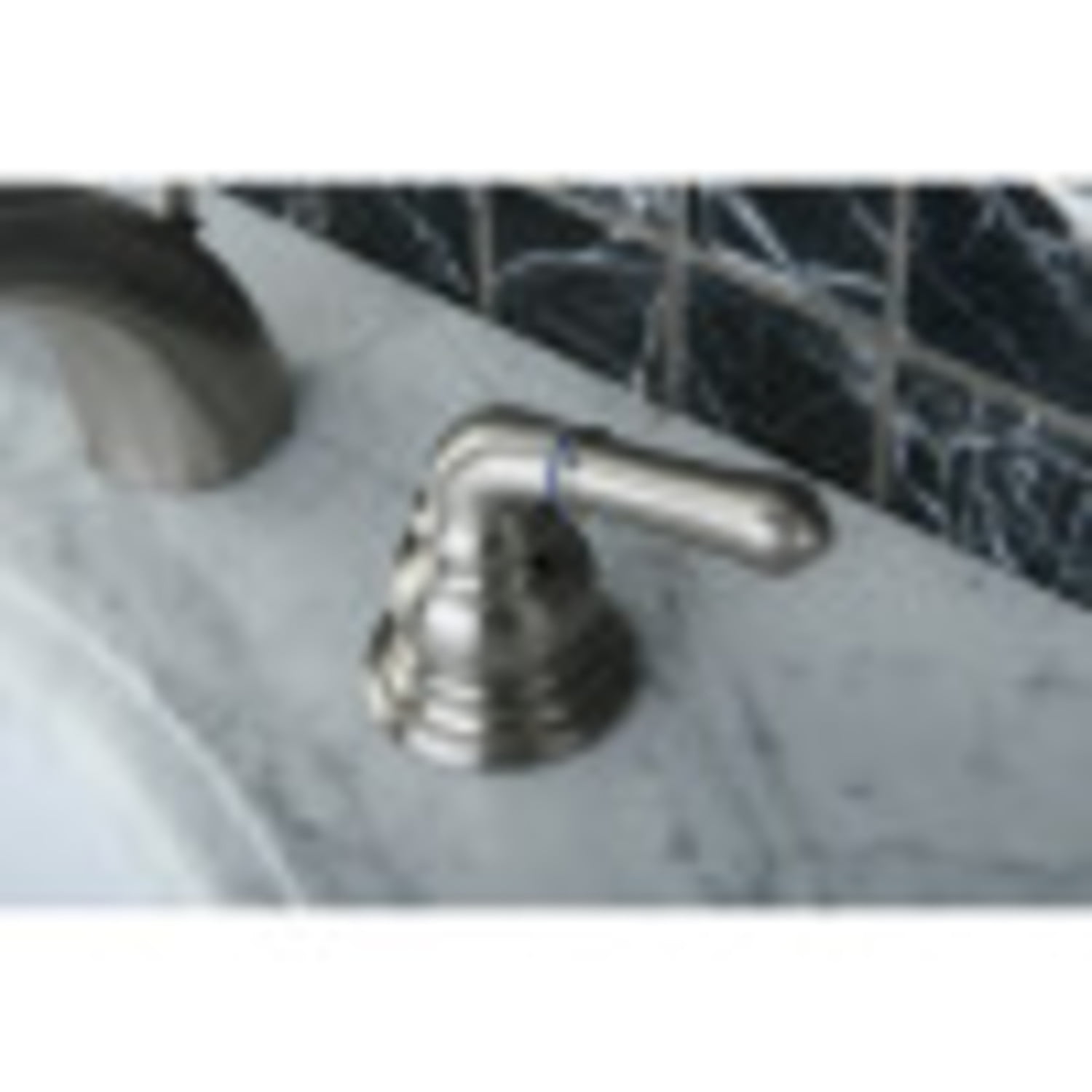 Kingston Brass Magellan Two Handle 4" to 8" Mini Widespread Lavatory Faucet with Retail Pop-up