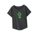 thumbnail image 5 of Camiseta para mujer de verano trajes de moda cómoda camisa de cuello redondo para uso diario S, 5 of 7