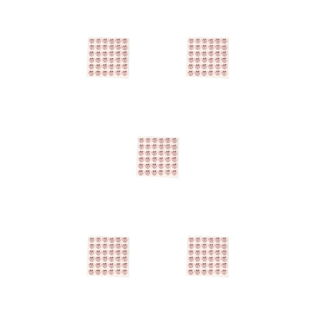 Bewildely 10 hojas de pegatinas de diamantes de imitación para niños, calcomanías acrílicas de cuenta de mano, pegatinas tridimensionales para uñas Type2 NO2 Bewildely CBP482792