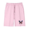 thumbnail image 5 of BaoFuBaoMei Short Sets for Girls 2 Piece Summer V Neck Short Sleeve Tops and Shorts Sets Beach Vacation Travel Outfits, 5 of 9