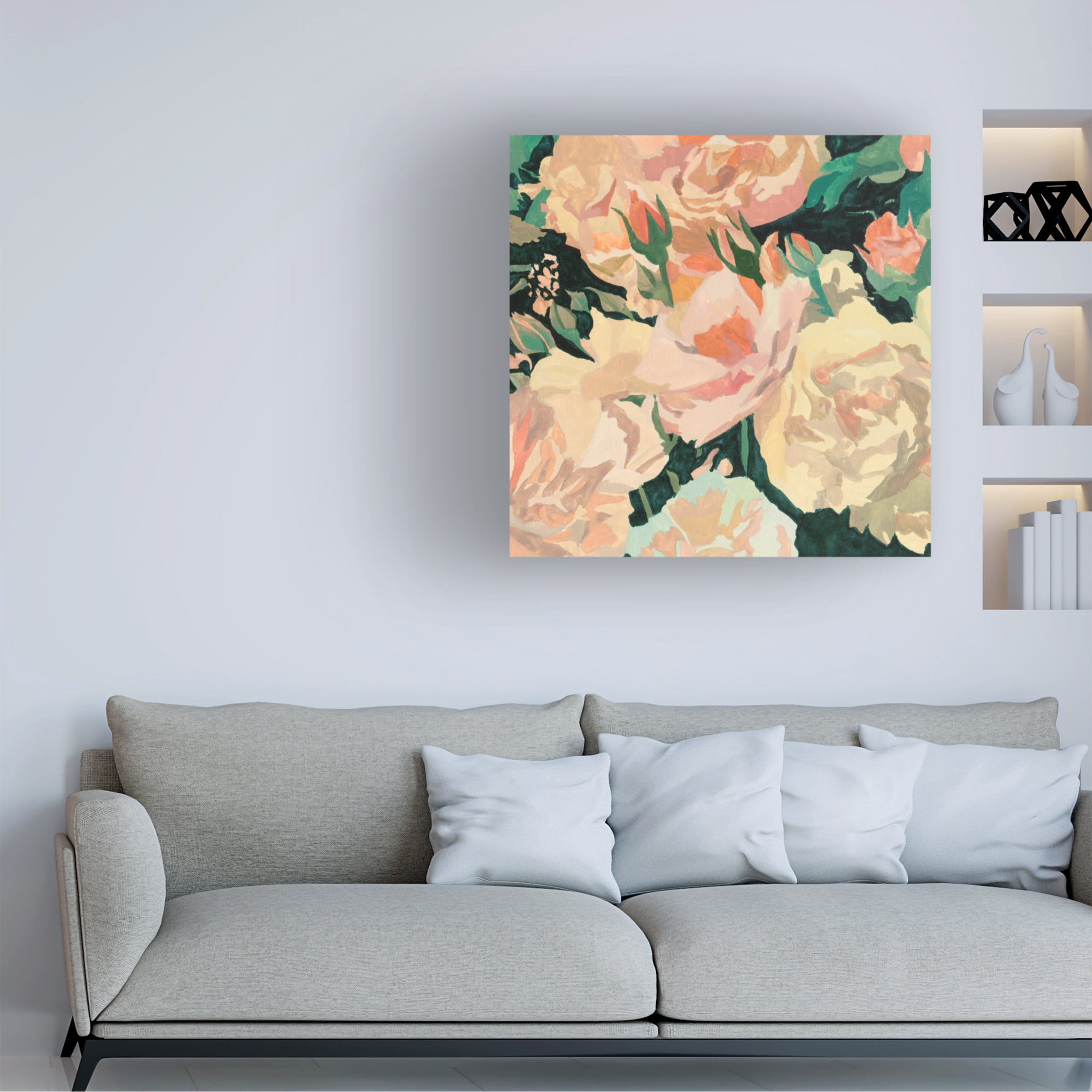 Melissa Wang 'Summer Glory II' Canvas Art