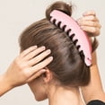 thumbnail image 4 of Elegant Black Curved Hair Clip With Teeth For Secure Hold And Versatile Styling For Everyday Wear And Cute Hair Hair Clips for Girls Clip Thick Hair Hair Clip for Long Hair Banana Clips Hair, 4 of 5