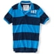 thumbnail image 1 of Aeropostale A87 Aero Surf Team Stripe Rugby Polo para Hombre, Azul, X-Large, 1 of 1