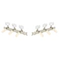 thumbnail image 4 of Unique Bargains Guitar Tuning Pegs Machine Heads Tuning Keys Tuners 3L 3R 1 Set, White, 4 of 5