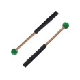 thumbnail image 1 of 2 mazos de goma para percusión, baquetas musicales de 8,6 pulgadas, Verde, 1 of 9