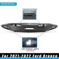 thumbnail image 6 of CPW Front + Rear Bumper For 2021 2022 Ford Bronco w/LED Lights Heavy Duty Steel Black, 6 of 13