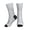 2 Black-2, variant on Men's Diamond Silver Pattern Novelty Athletic Socks Women's Digital Printing Funky Patterned Crew Socks