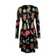 thumbnail image 2 of Vestidos de fiesta de Navidad para mujer, minivestido con columpio de Papá Noel, muñeco de nieve, 2 of 3