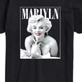 thumbnail image 3 of Marilyn Monroe - Black & White Photo Short Sleeve Graphic T-Shirt, 3 of 5