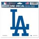 thumbnail image 3 of Wincraft Mlb Los Angeles Dodgers 14420012 Calcomanía De Colores Multiusos 5"" X 6"", 3 of 3