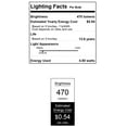 thumbnail image 5 of Westinghouse Lighting 5316420 4.5 Watt (40 Watt Equivalent) A19 Dimmable Clear Filament LED Light Bulb, Medium Base, 6-pack, 5 of 5